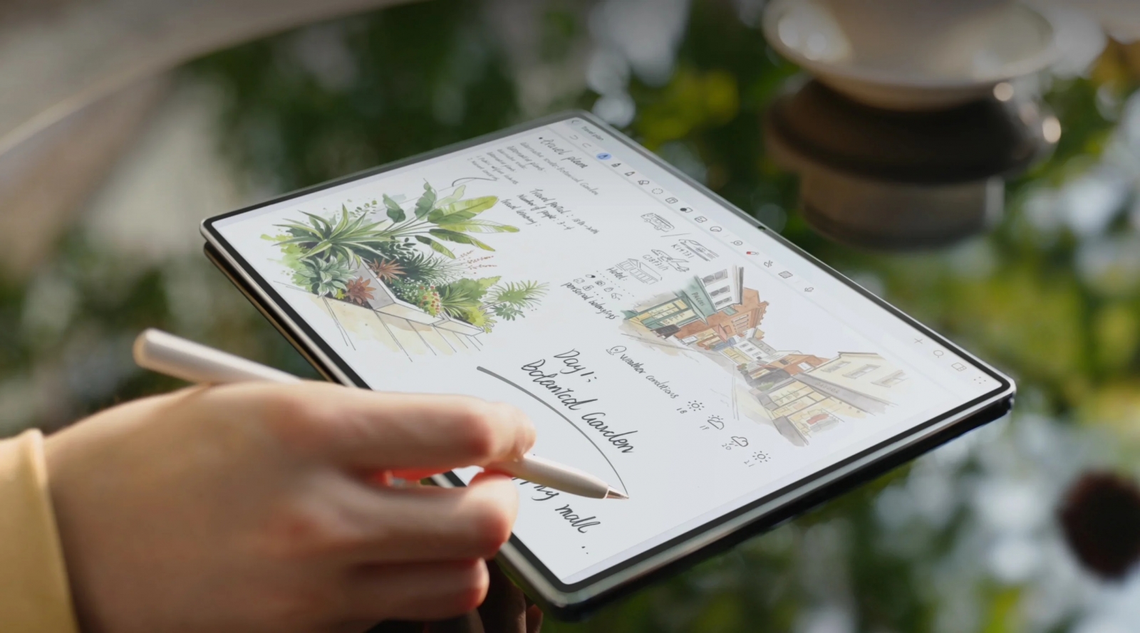 HUAWEI MatePad Pro Max vékony házzal és nagy OLED kijelzővel.
