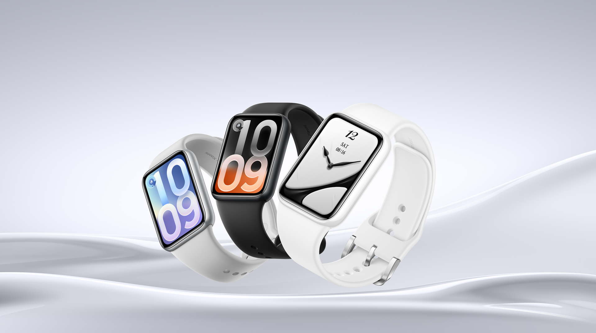 Xiaomi Smart Band 10 Pro NFC fitneszkarperec három színben, nagy AMOLED kijelzővel.