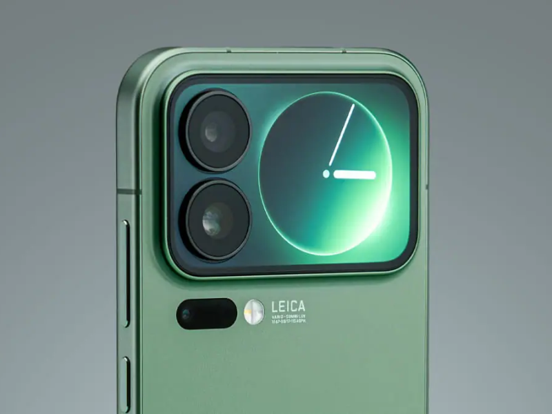 Xiaomi 17 Pro hátlapi kijelzője és kameramodulja, illusztráció a Xiaomi 18 Pro előzetes híréhez.