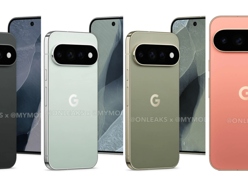 Kiszivárgott renderképen a Pixel 11 Pro és Pixel 11 Pro XL több színváltozata.