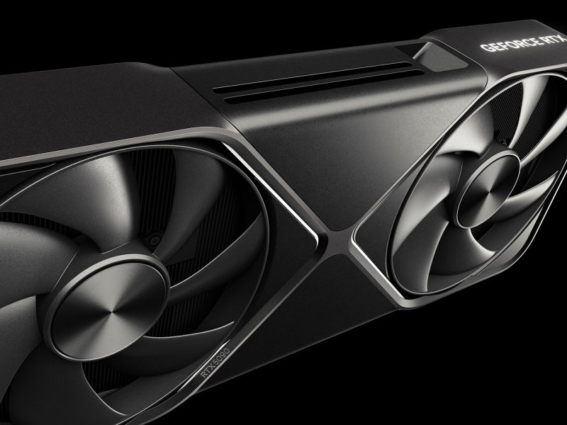 NVIDIA GeForce RTX 5090 videokártya közeli gyártói képen