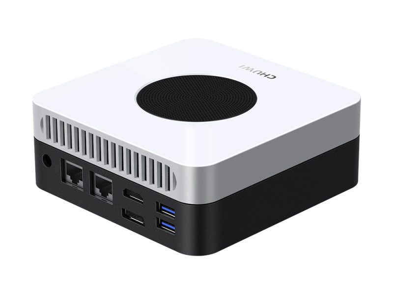 Chuwi LarkBox X 100U mini-PC hivatalos termékképen.