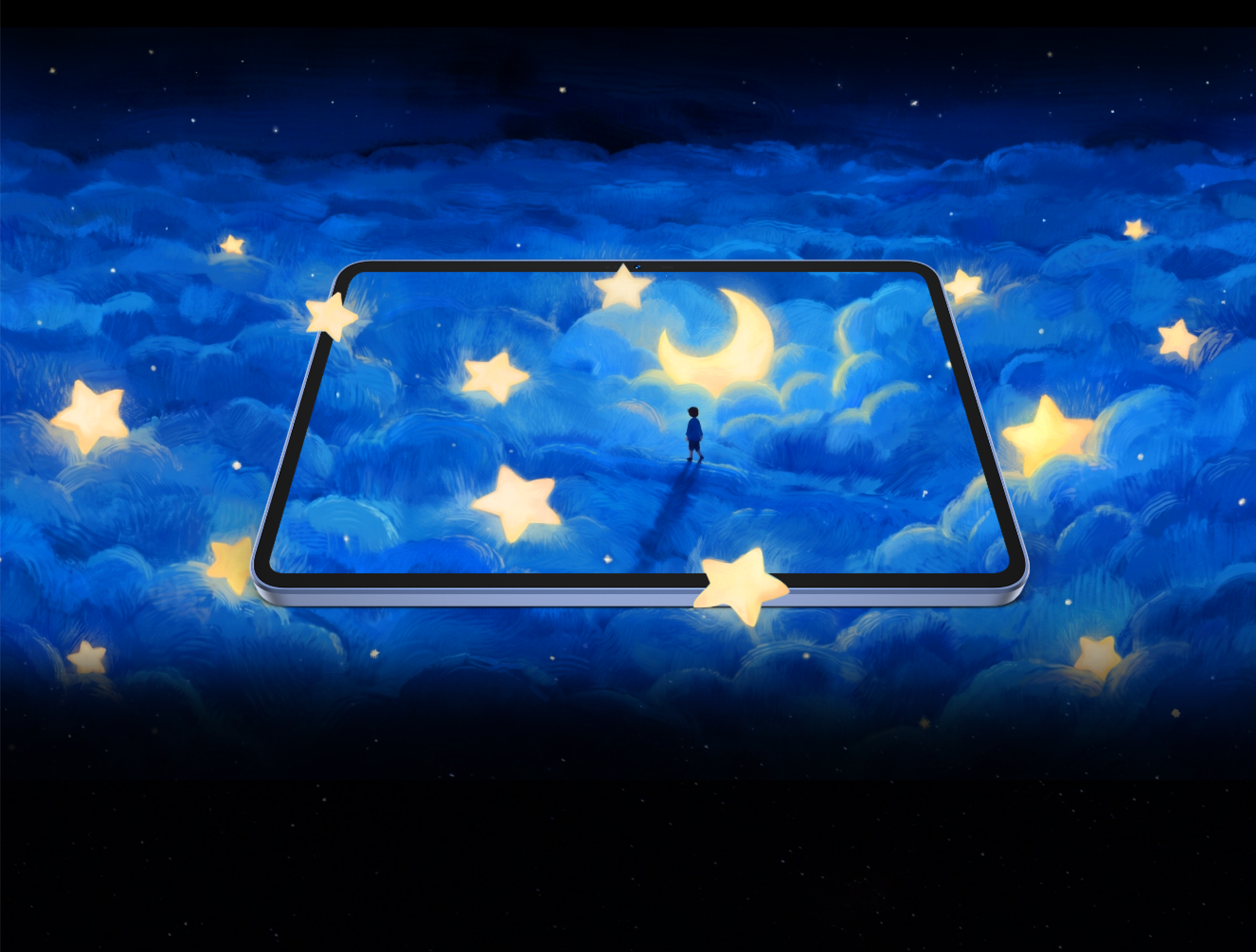 TECNO MEGAPAD SE 2 tablet kijelzőt bemutató hivatalos illusztráción.