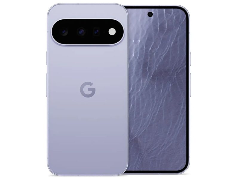 Google Pixel 11 elöl és hátul Frost színben.