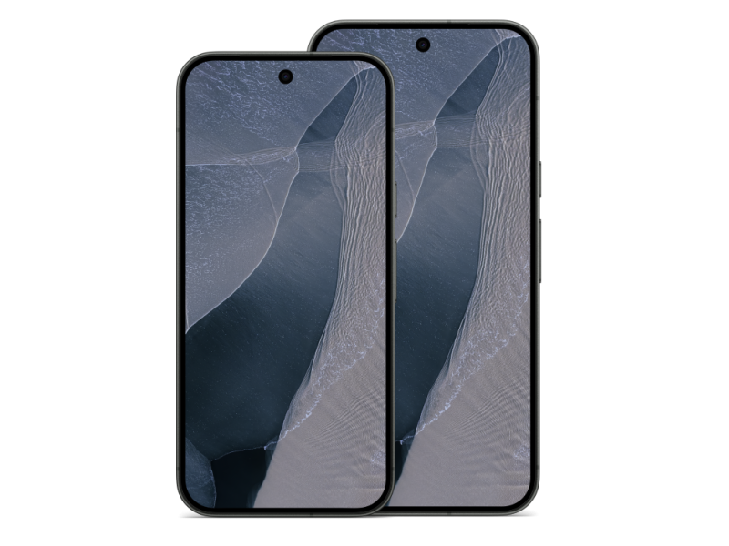 Google Pixel 11 Pro és Pixel 11 Pro XL telefonok elölnézetben