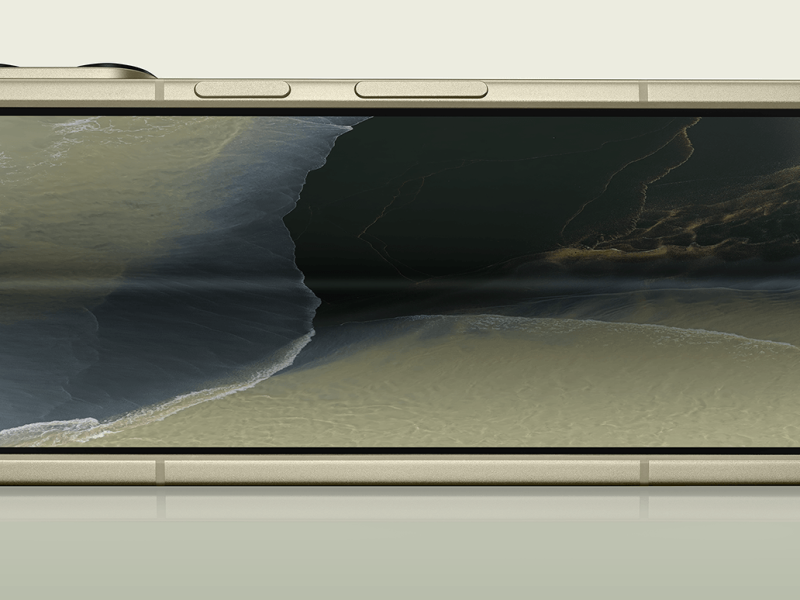 Kiszivárgott render a nyitott Pixel 11 Pro Foldról, belső kijelzővel.