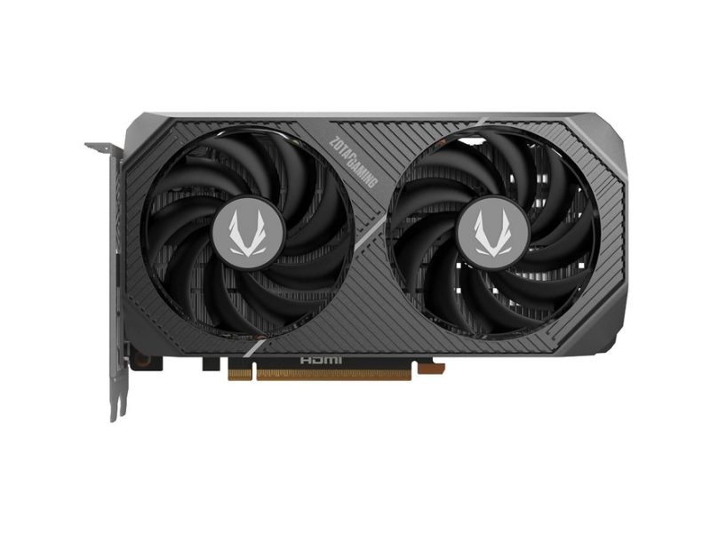 Zotac GeForce RTX 5060 Twin Edge videokártya termékképe fehér háttéren