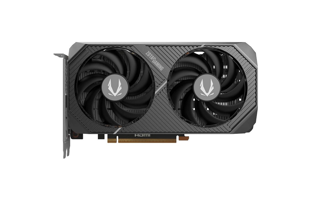 Zotac GeForce RTX 5060 Twin Edge videokártya termékképe fehér háttéren